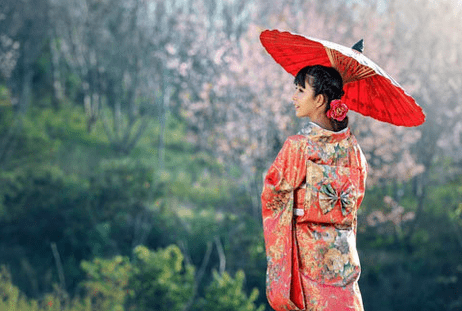 Японская девушка